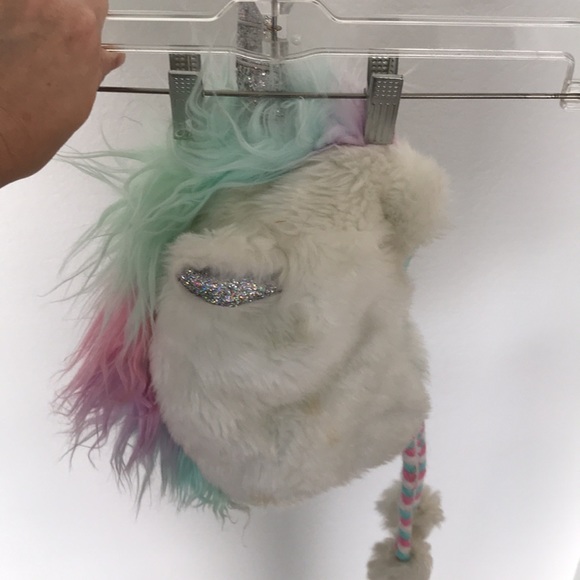 JUSTICE UNICORN HOODIE BEENIE - Picture 4 of 6